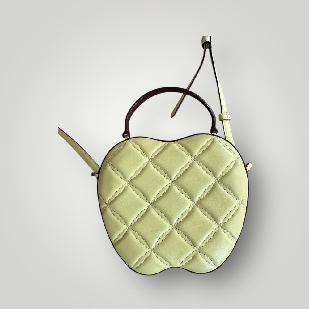 Kate Spade Green Quilted Crossbody Bag - Picture 5 of 16